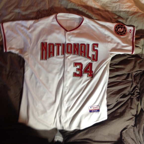 Bryce Harper Wash Nationals jersey MLB authentic - Picture 2 of 6